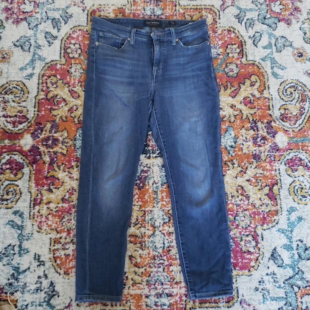 Lucky brand jean medium wash